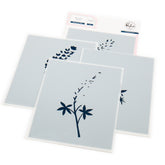 Bluebonnet Bliss stencil